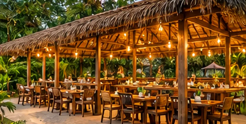 Artist’s impression of the open-air restaurant